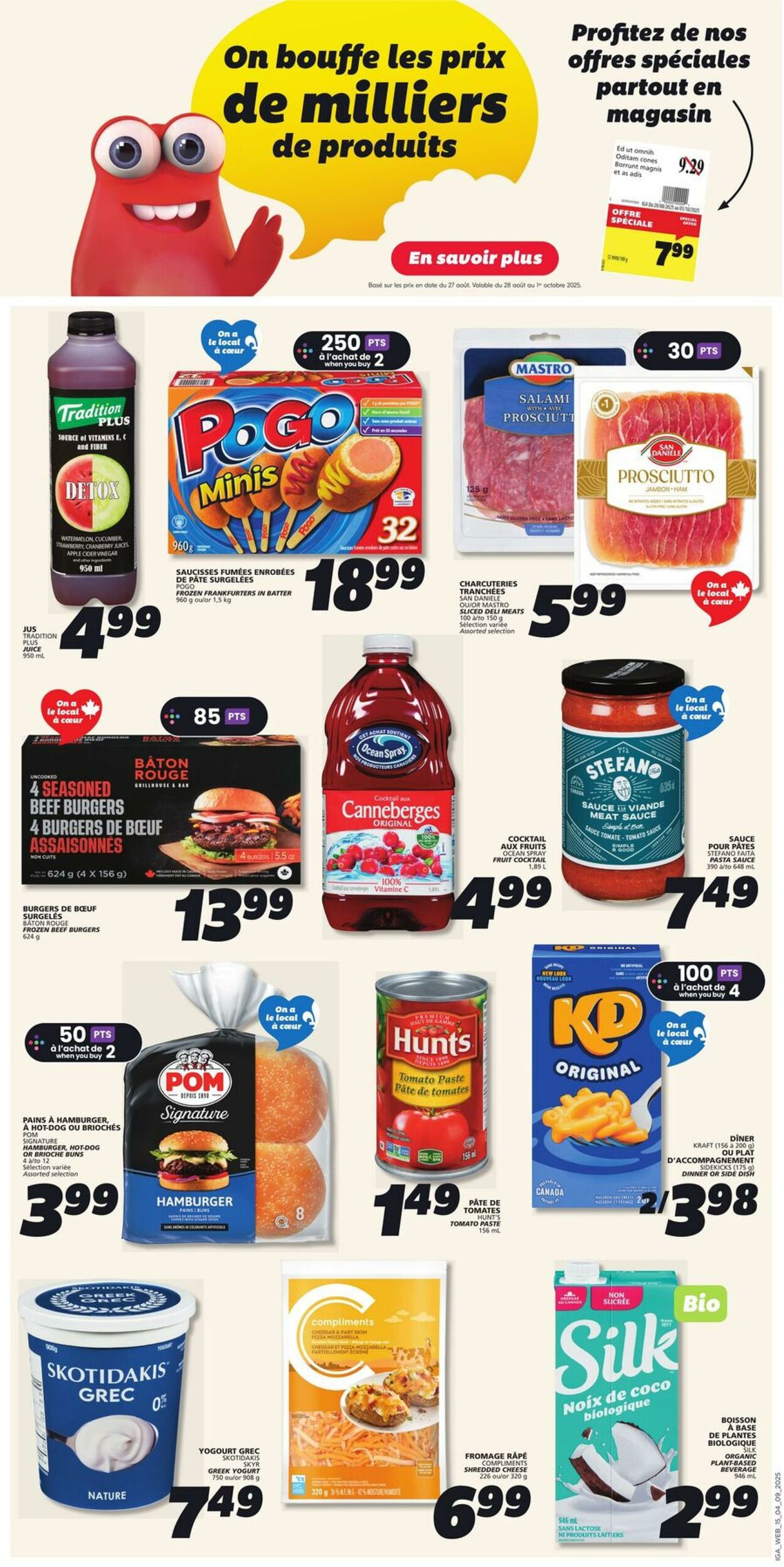 Flyer IGA 04.09.2025 - 10.09.2025