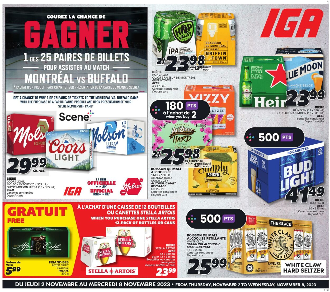 Flyer IGA 02.11.2023 - 08.11.2023