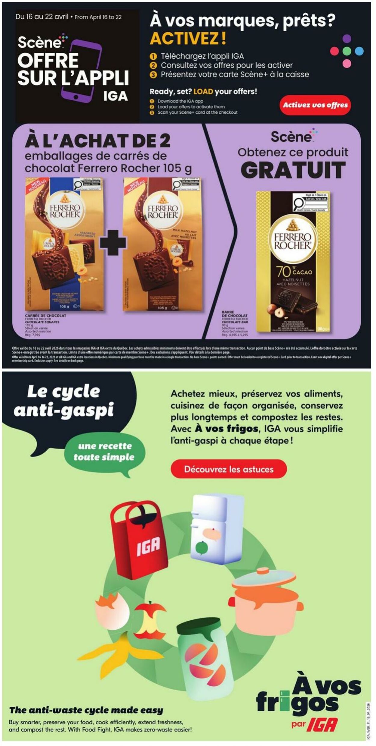 Flyer IGA 16.04.2026 - 22.04.2026