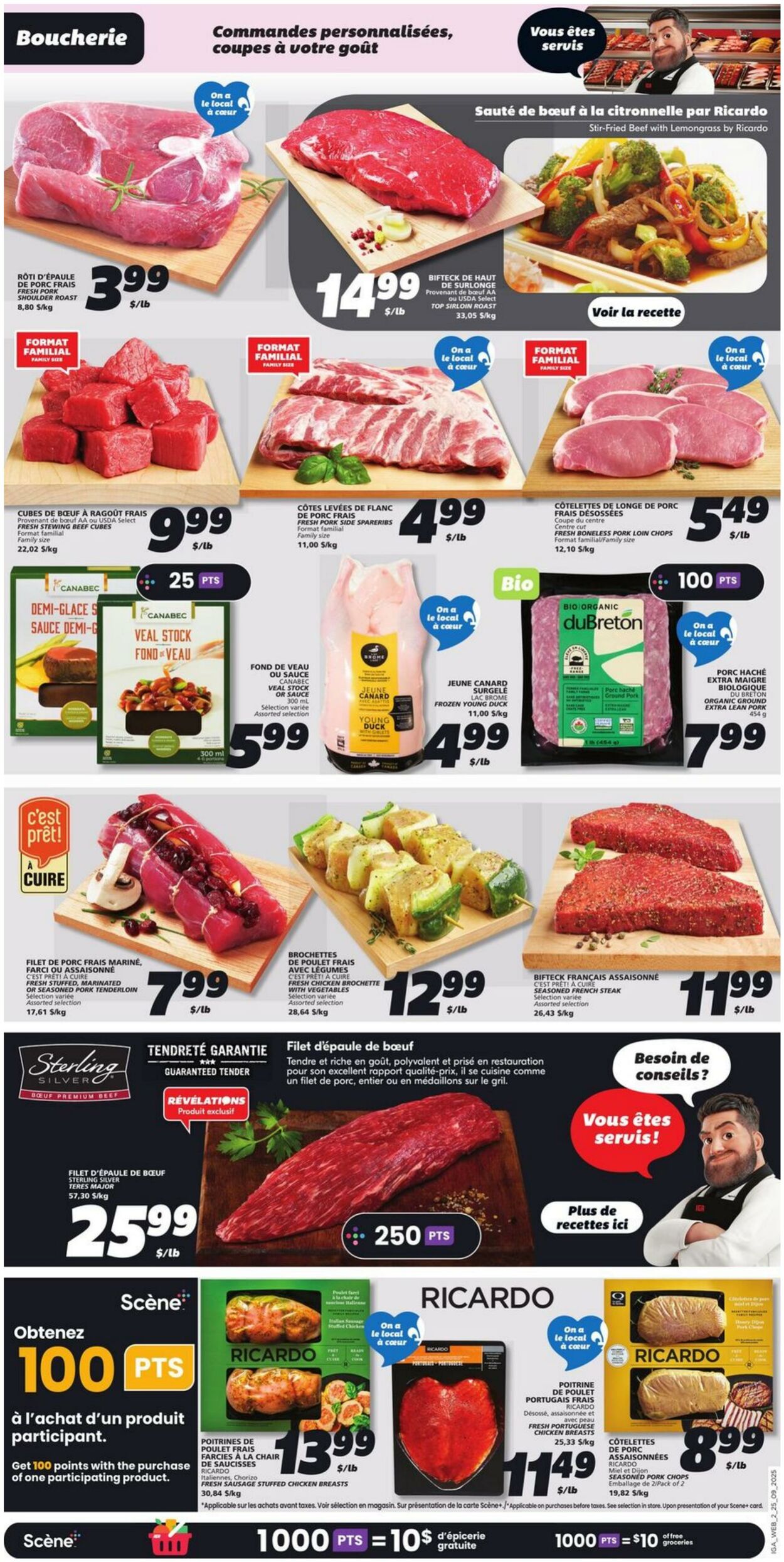 Flyer IGA 25.09.2025 - 01.10.2025
