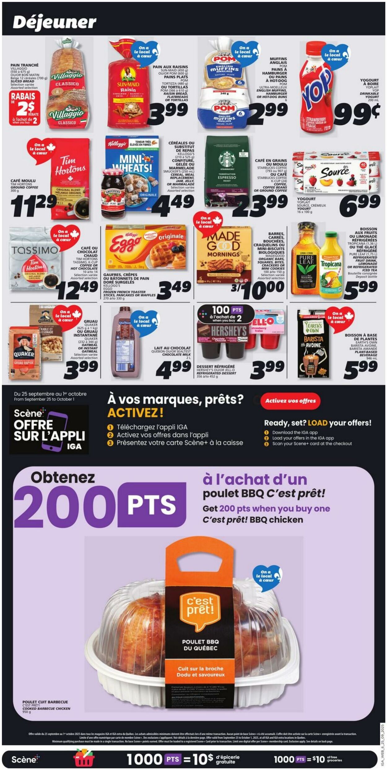 Flyer IGA 25.09.2025 - 01.10.2025