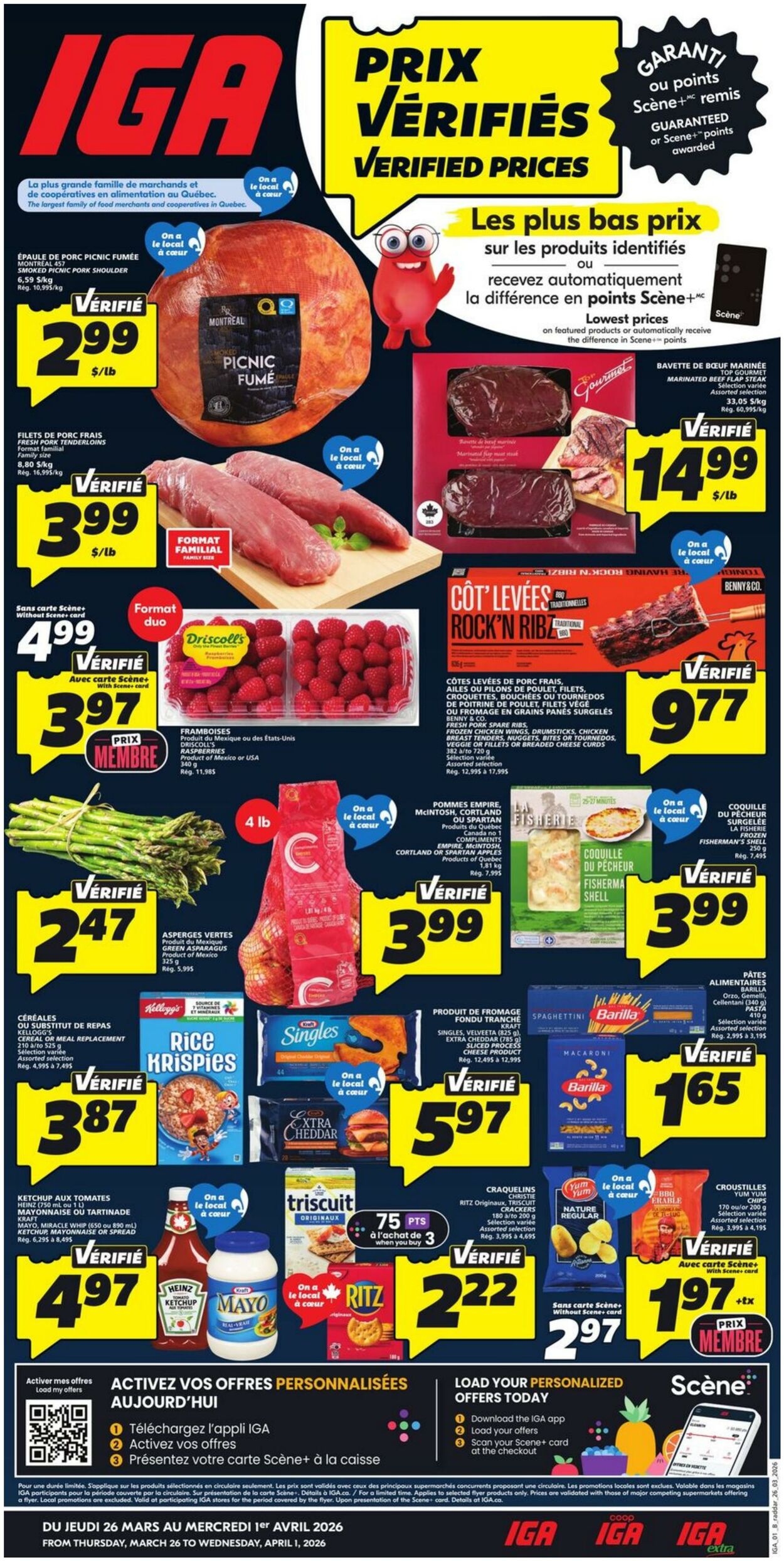 Flyer IGA 26.03.2026 - 01.04.2026