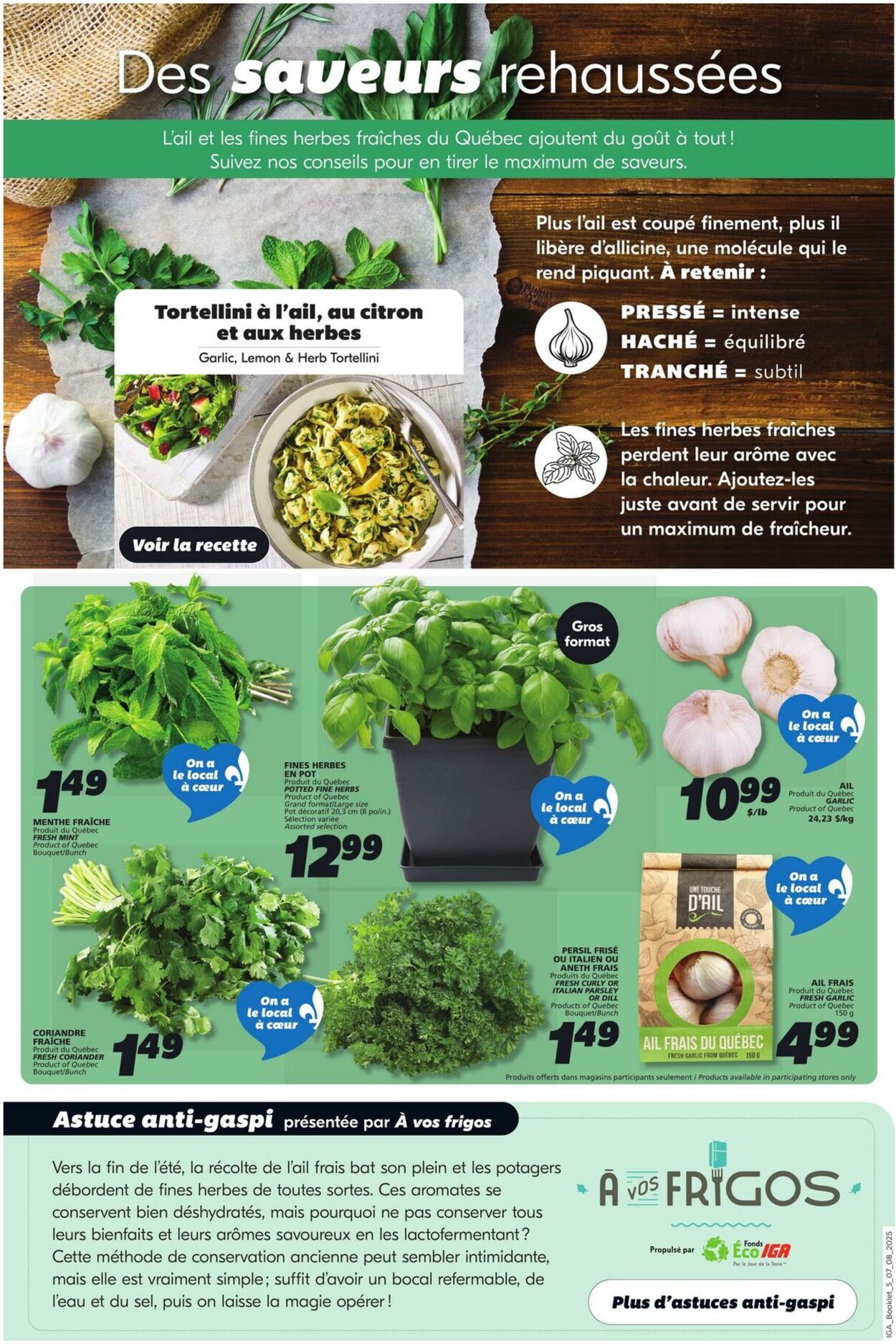 Flyer IGA 07.08.2025 - 13.08.2025