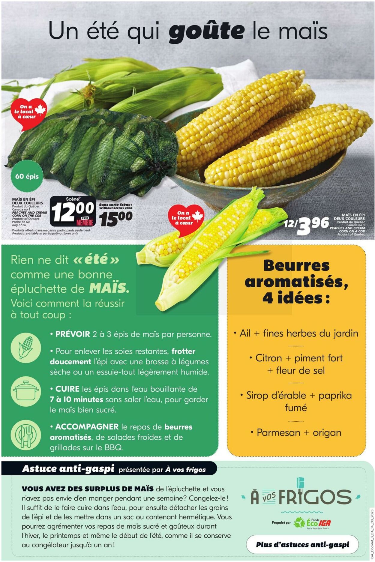 Flyer IGA 14.08.2025 - 20.08.2025