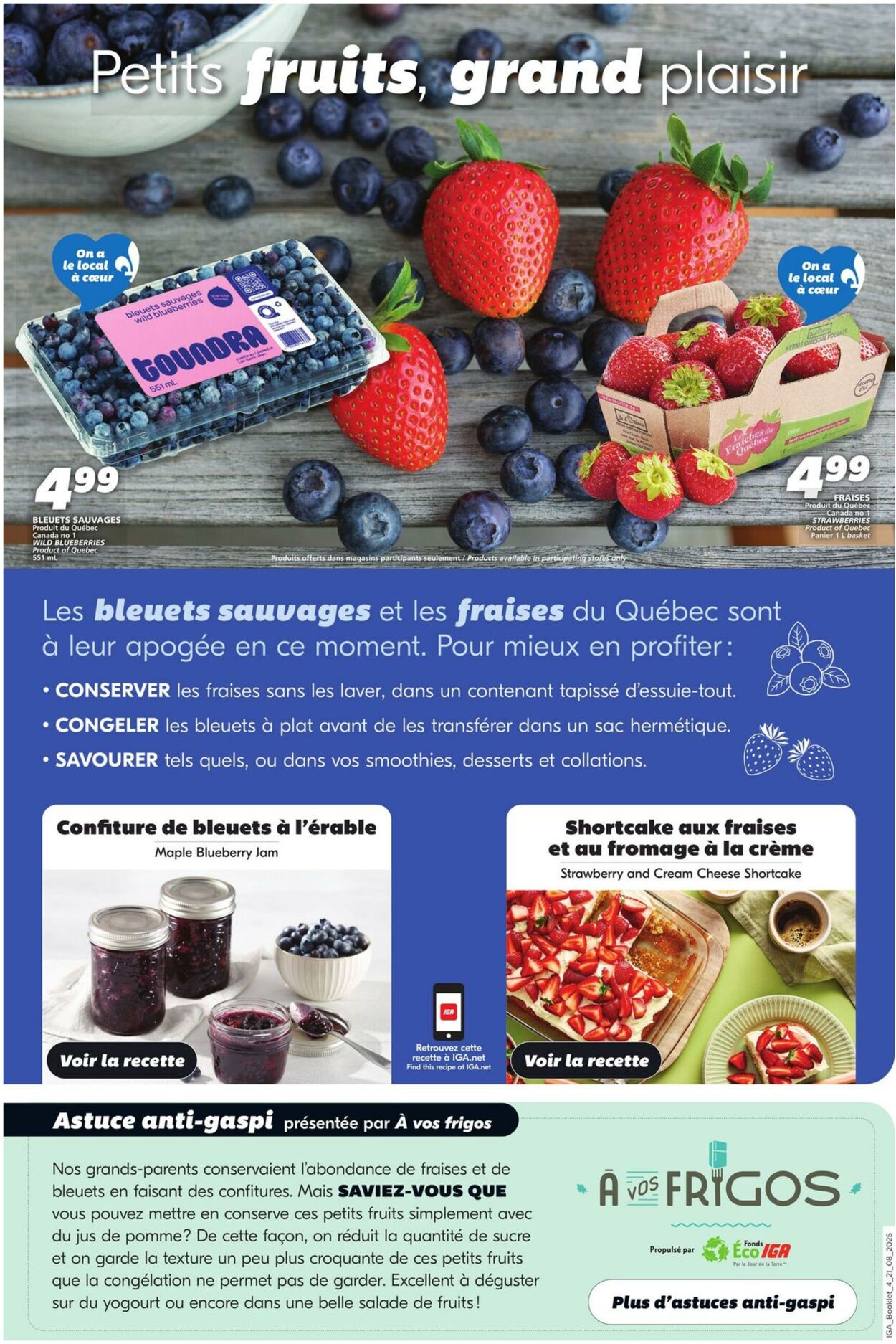 Flyer IGA 21.08.2025 - 27.08.2025