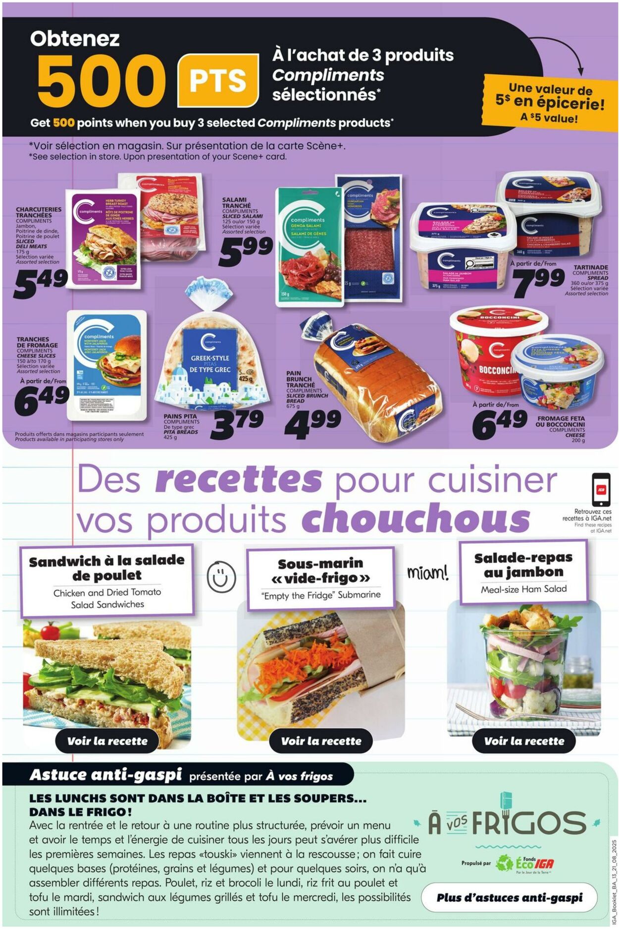 Flyer IGA 21.08.2025 - 27.08.2025