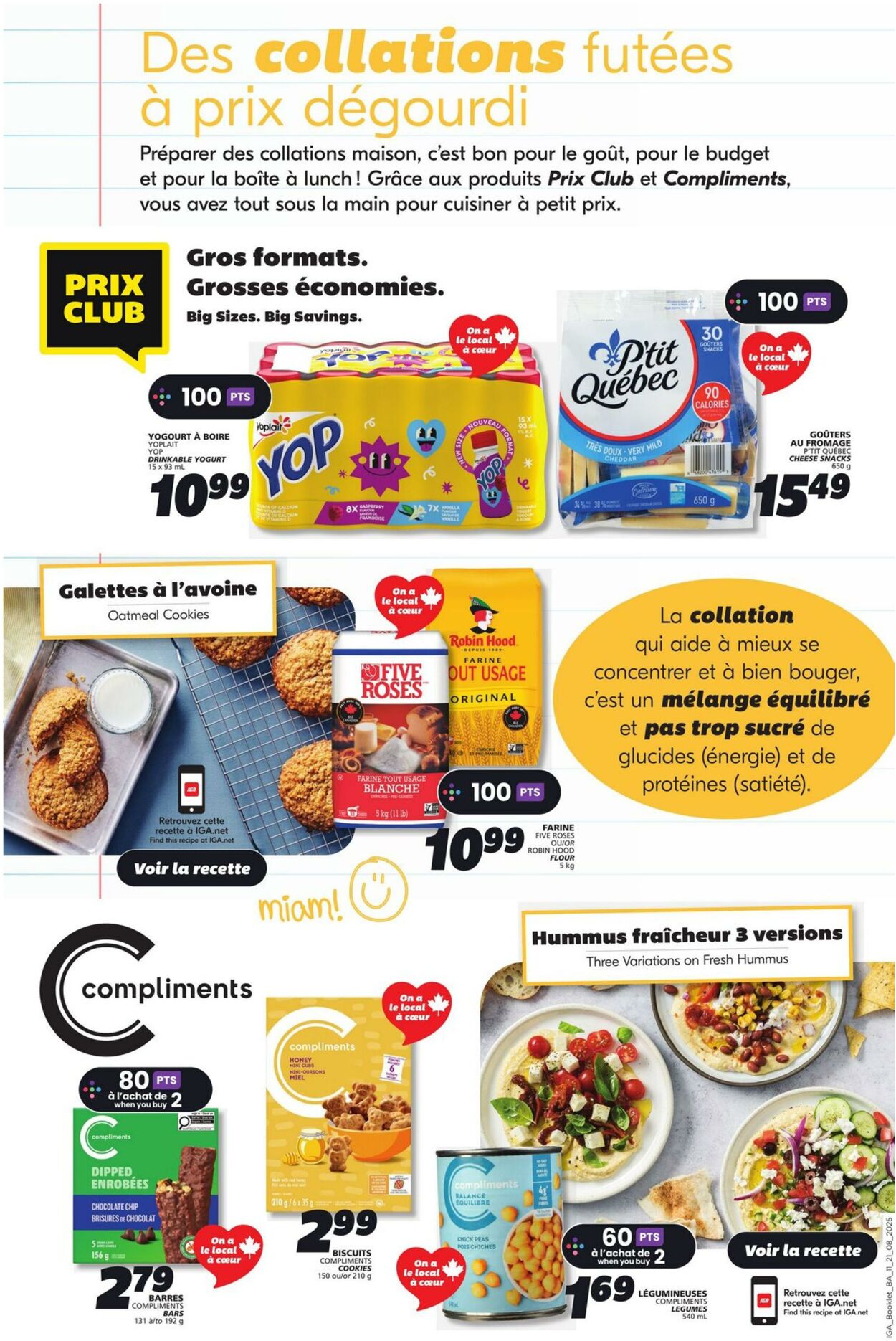 Flyer IGA 21.08.2025 - 27.08.2025