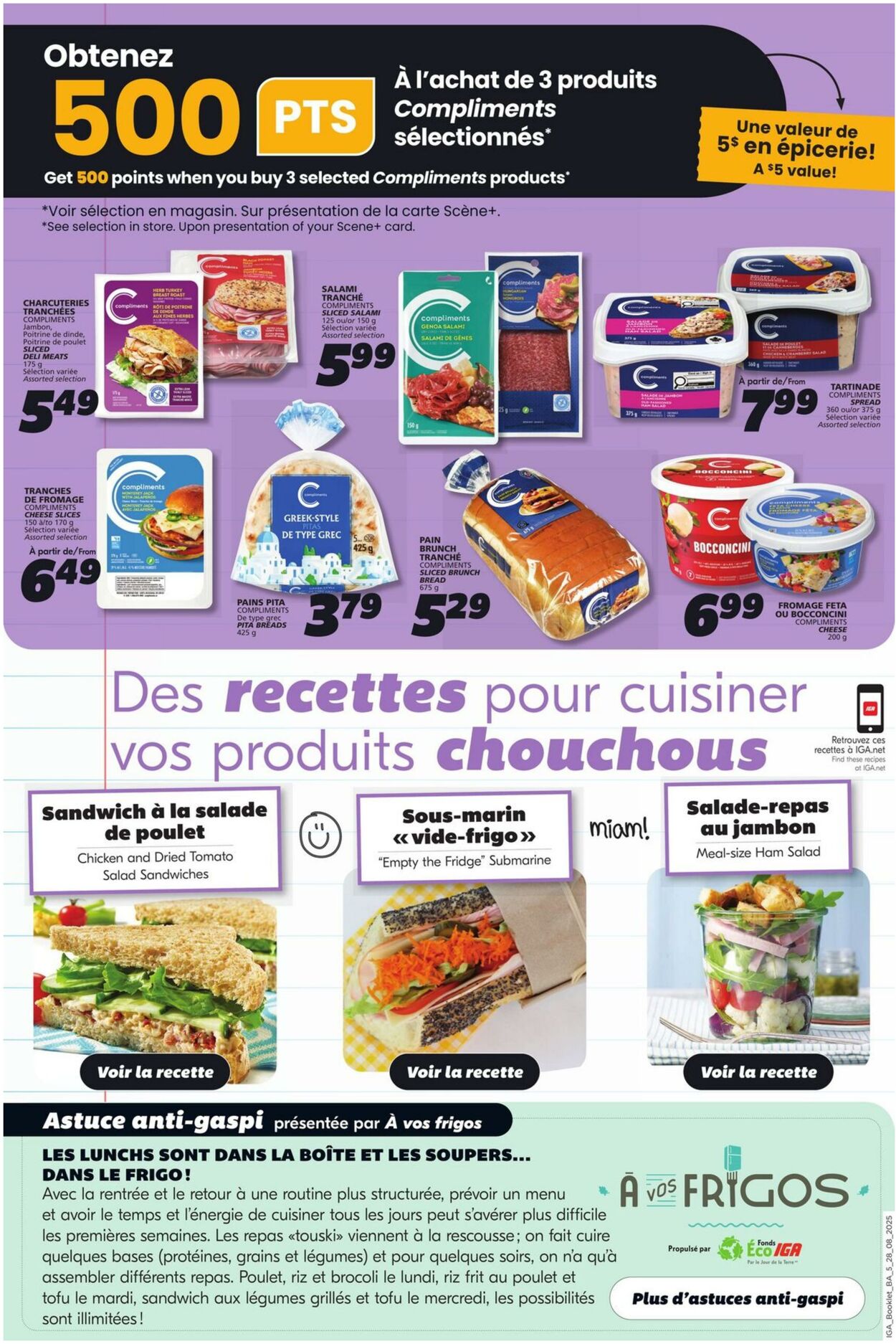 Flyer IGA 28.08.2025 - 03.09.2025