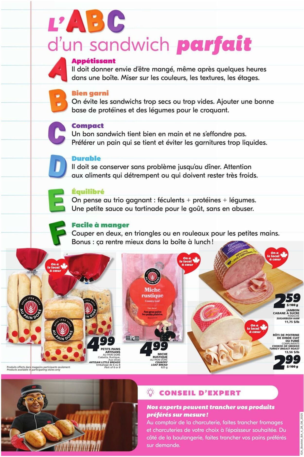 Flyer IGA 28.08.2025 - 03.09.2025