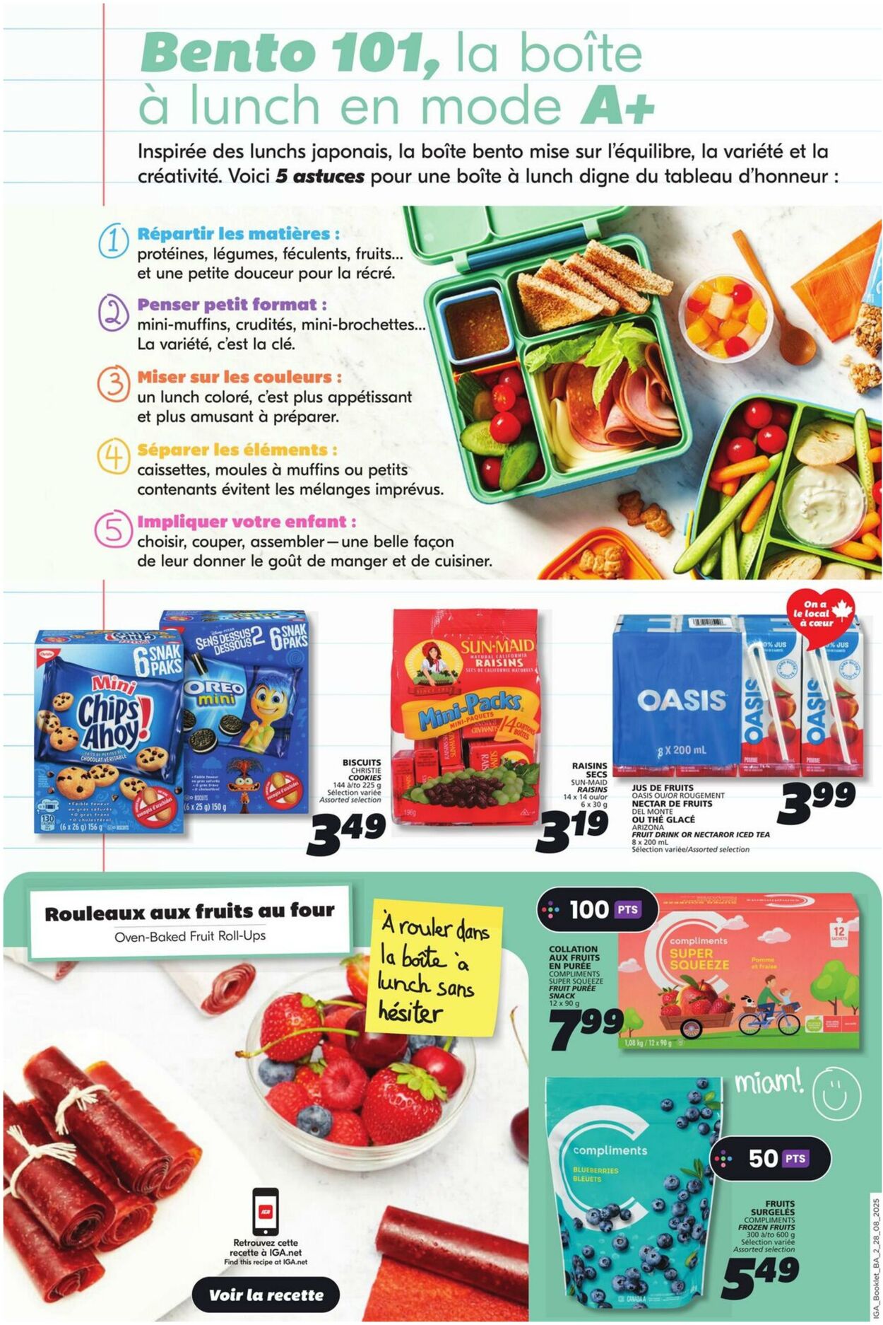 Flyer IGA 28.08.2025 - 03.09.2025