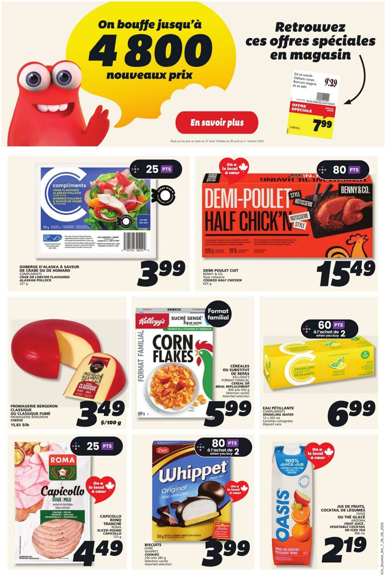 Flyer IGA 28.08.2025 - 03.09.2025