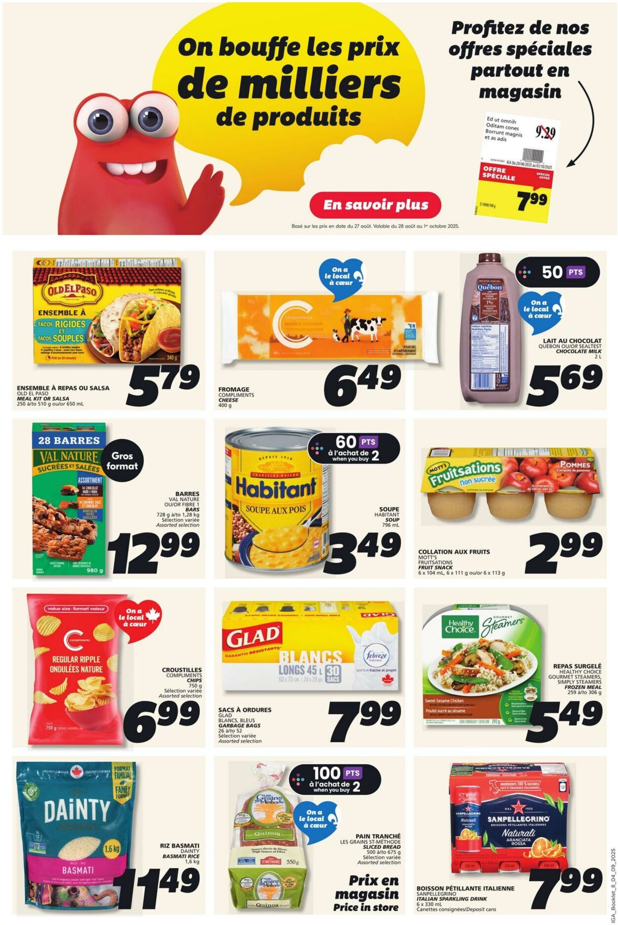 Flyer IGA 04.09.2025 - 10.09.2025