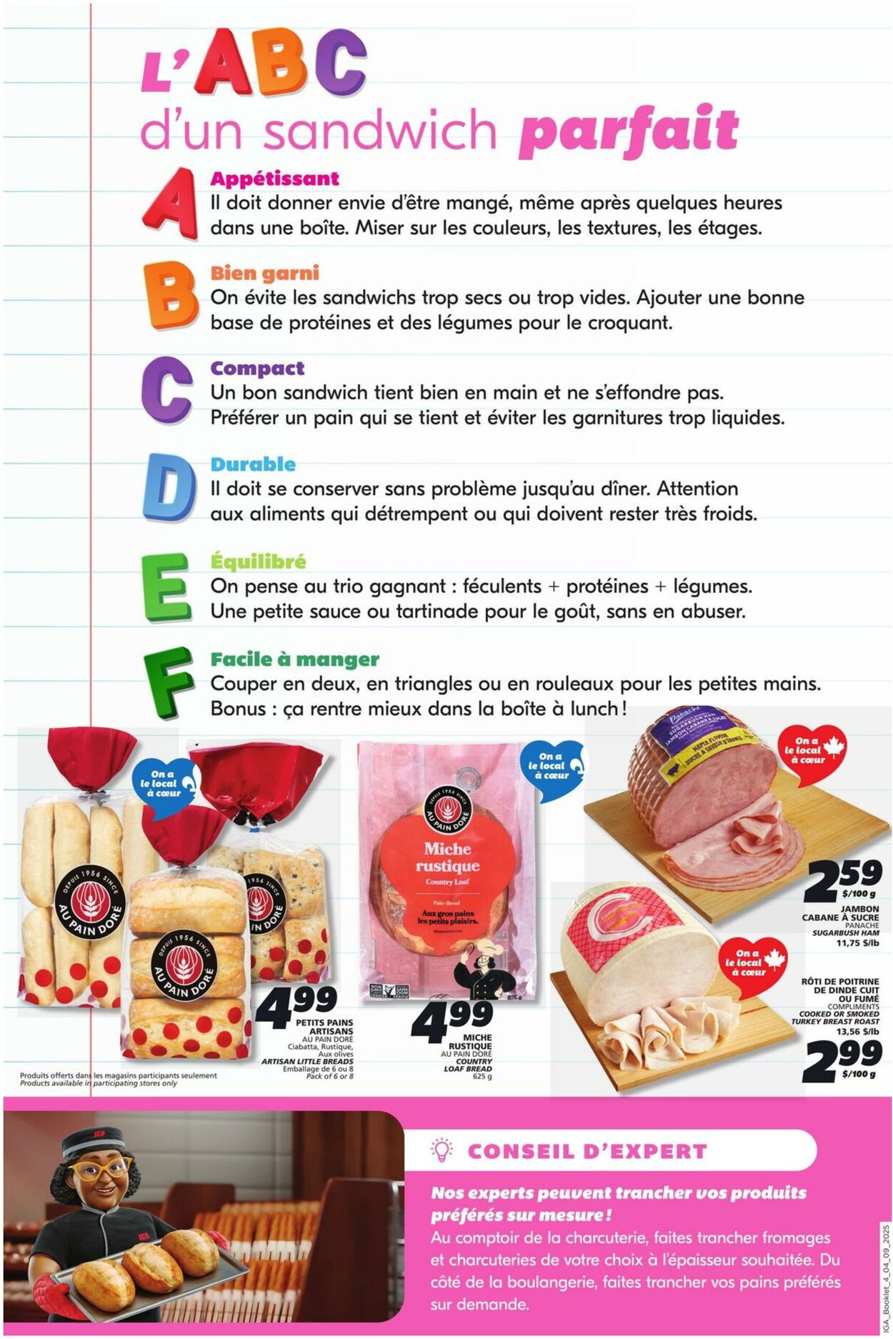 Flyer IGA 04.09.2025 - 10.09.2025