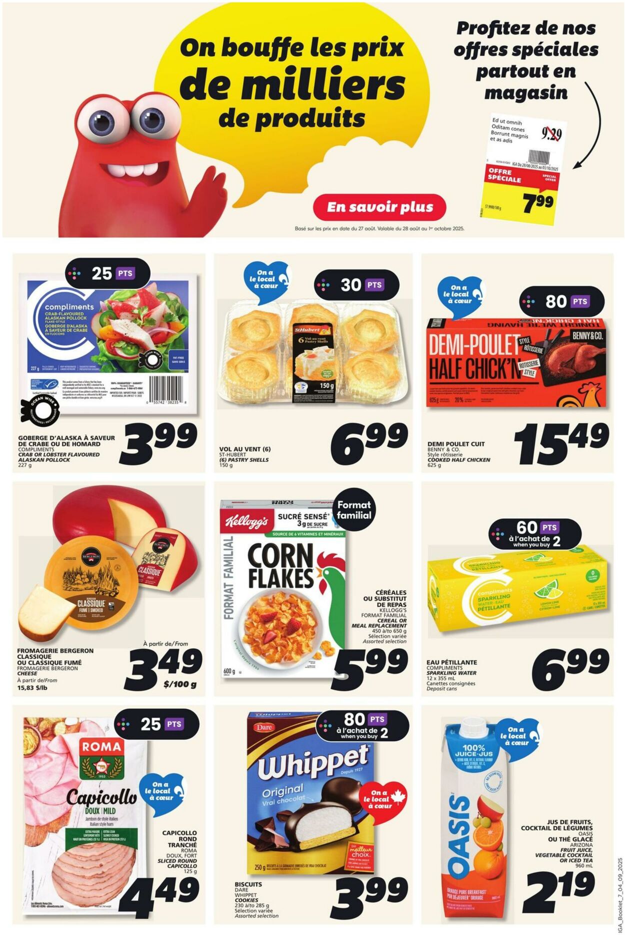 Flyer IGA 04.09.2025 - 10.09.2025
