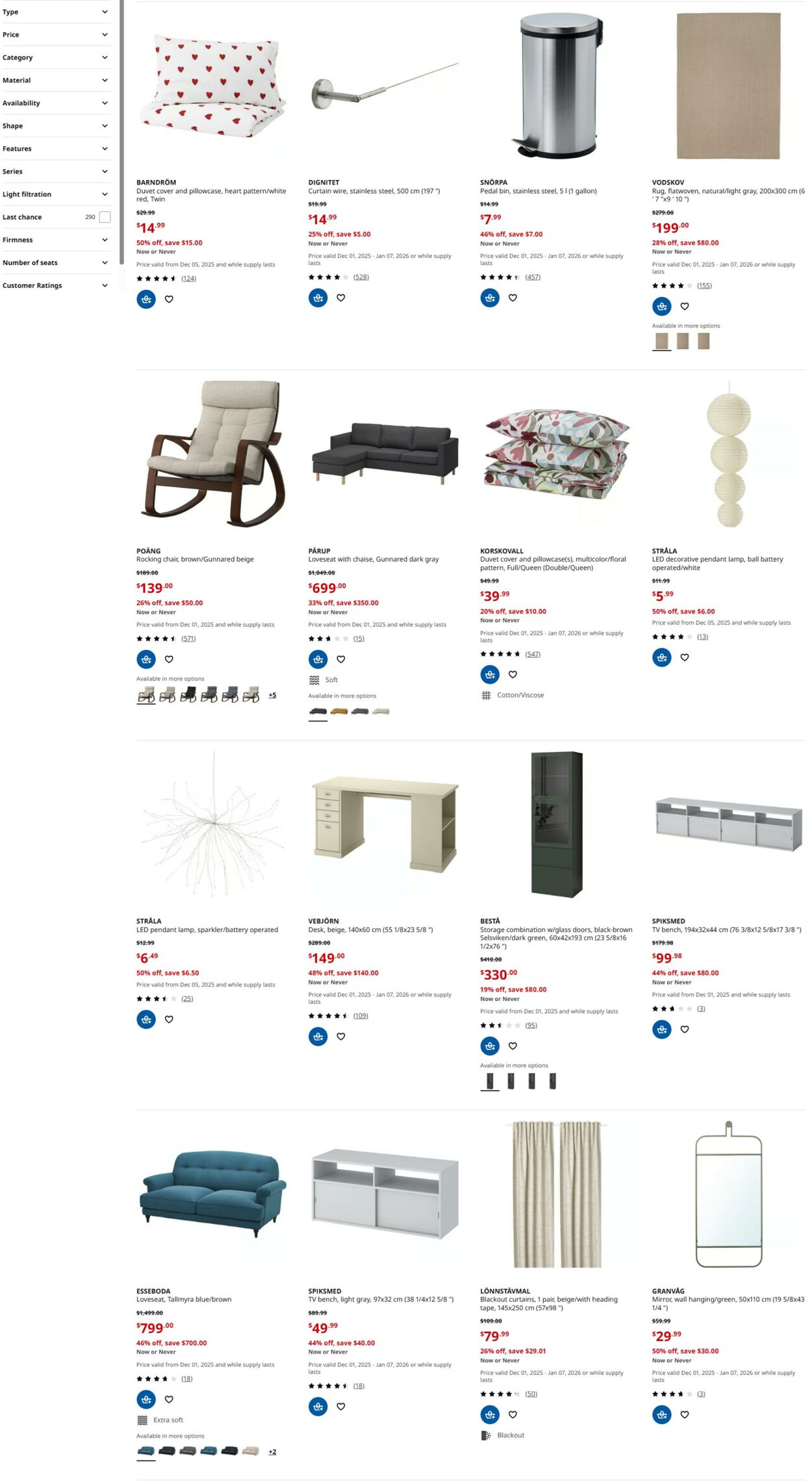 Flyer IKEA 01.12.2025 - 08.01.2026