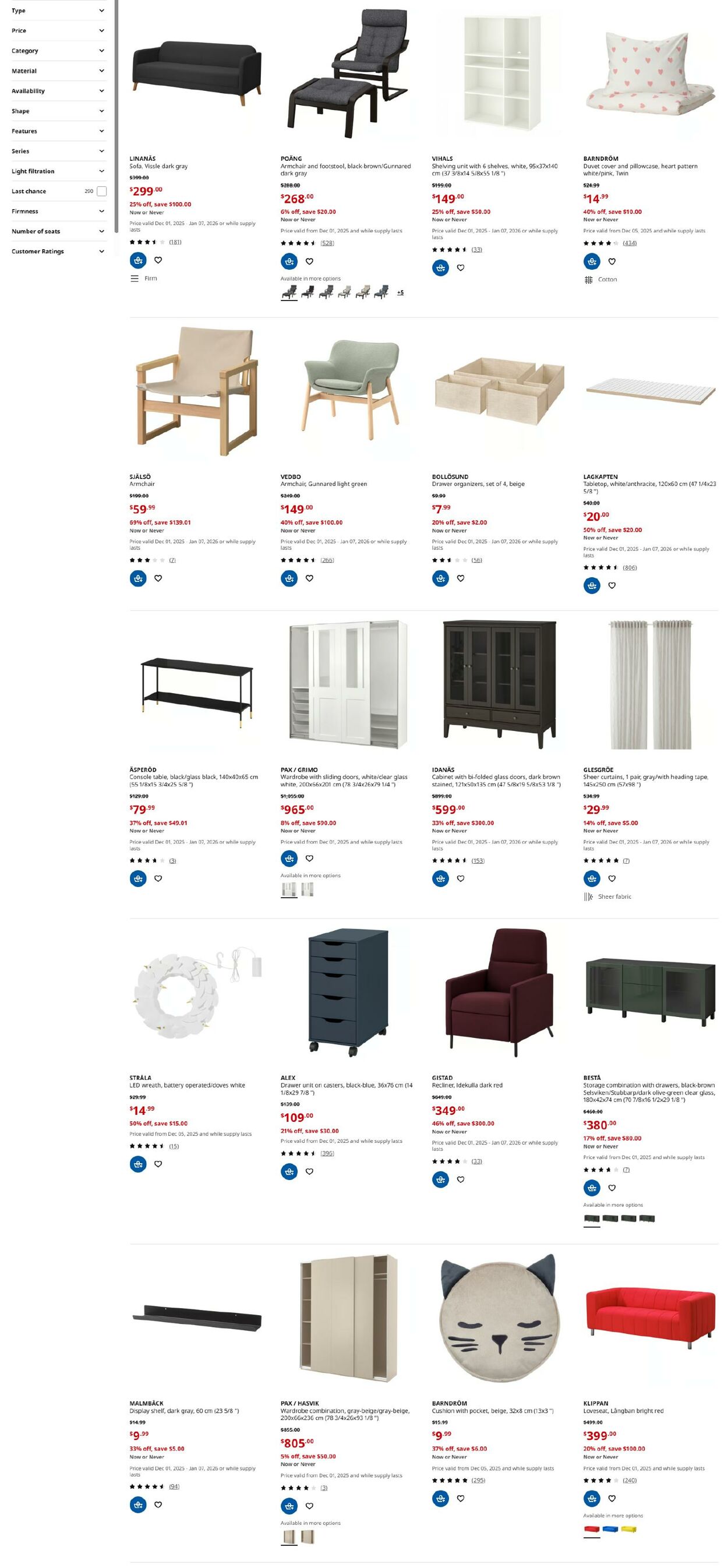 Flyer IKEA 01.12.2025 - 08.01.2026