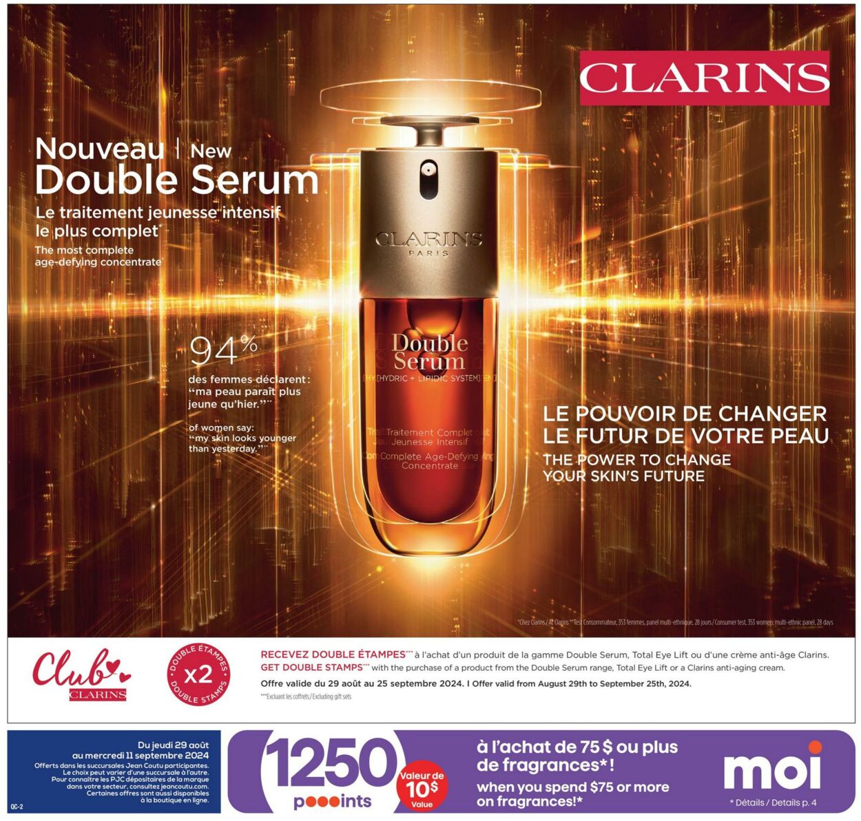 Flyer Jean Coutu 29.08.2024 - 11.09.2024