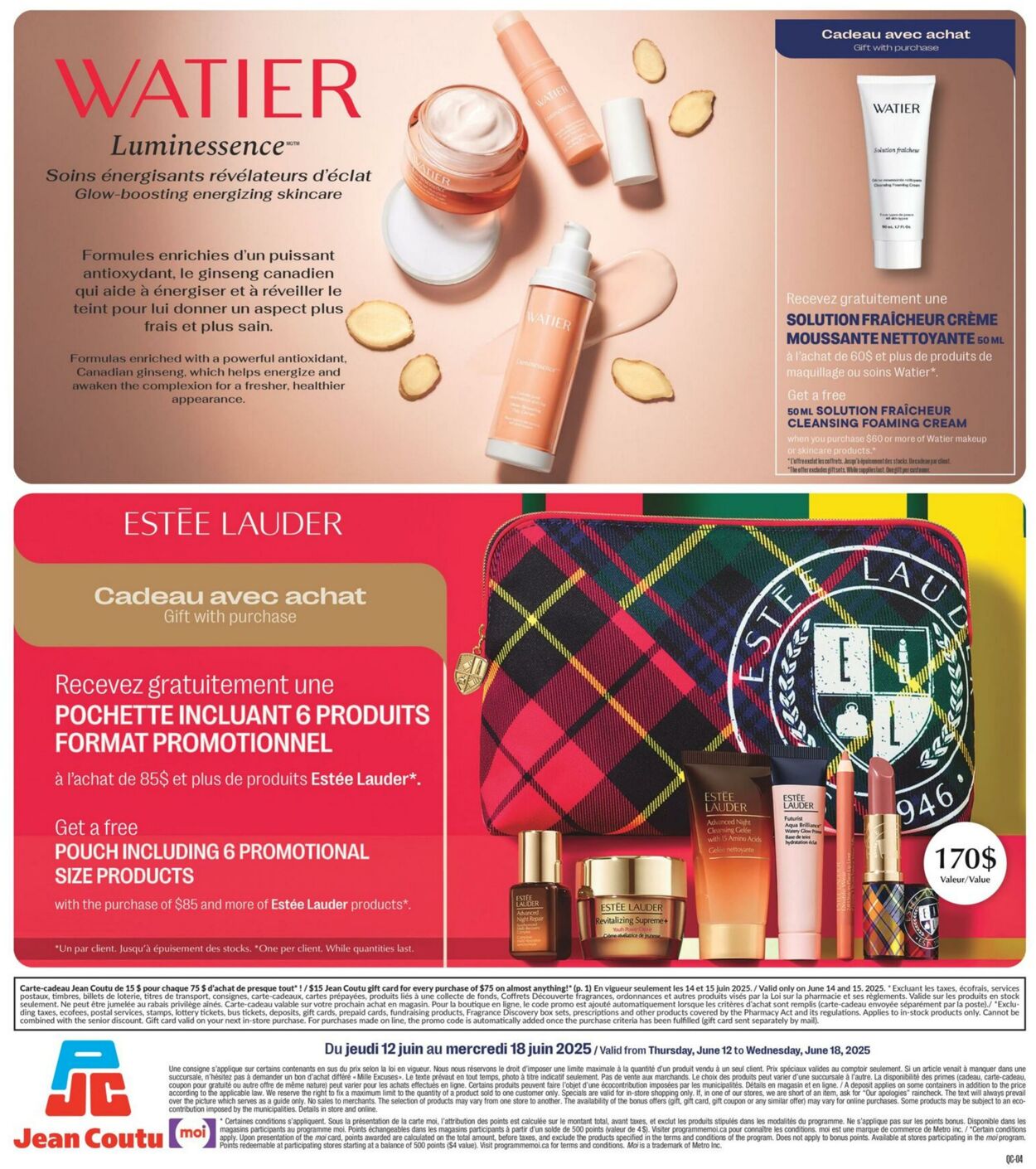 Flyer Jean Coutu 12.06.2025 - 18.06.2025