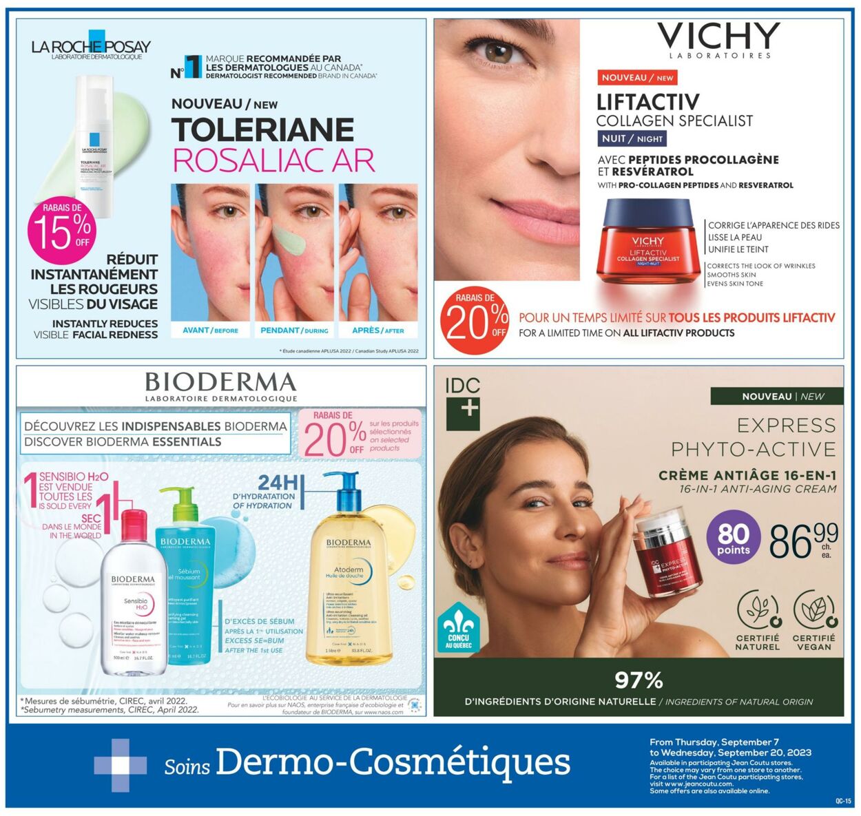 Flyer Jean Coutu 07.09.2023 - 20.09.2023