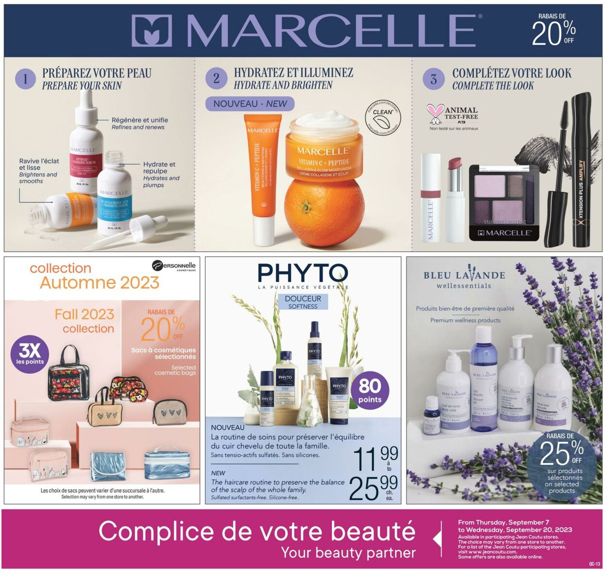 Flyer Jean Coutu 07.09.2023 - 20.09.2023