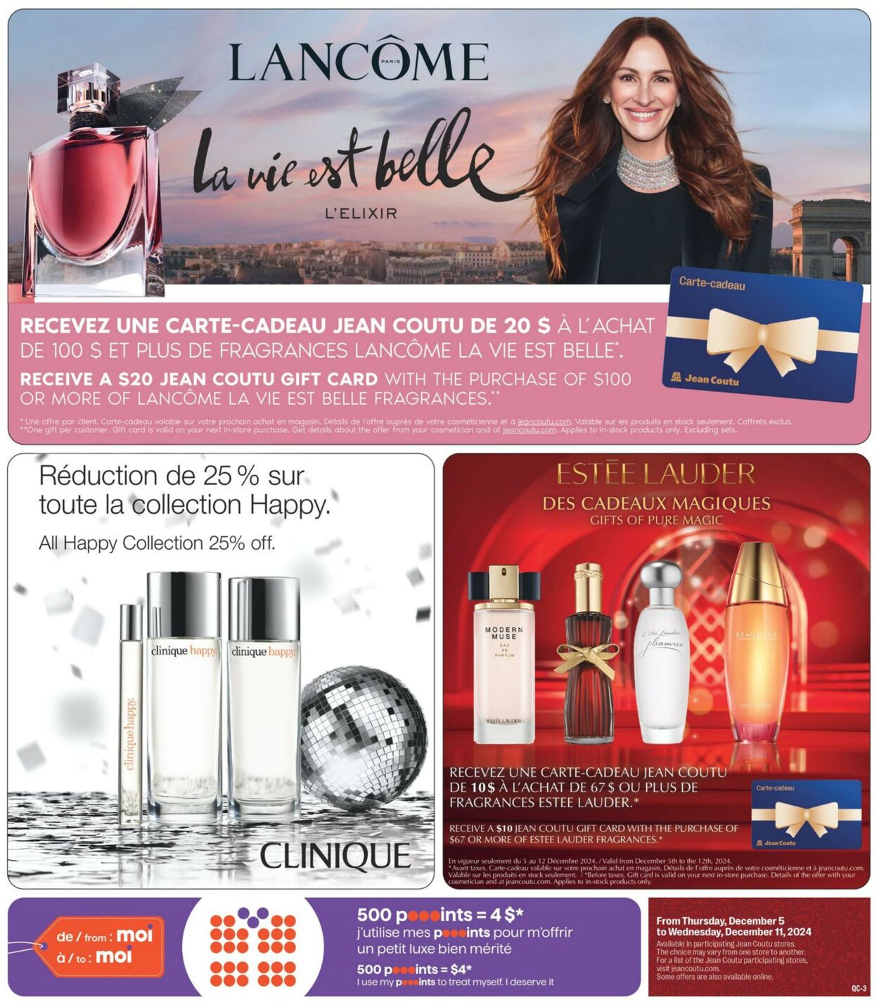 Flyer Jean Coutu 05.12.2024 - 11.12.2024