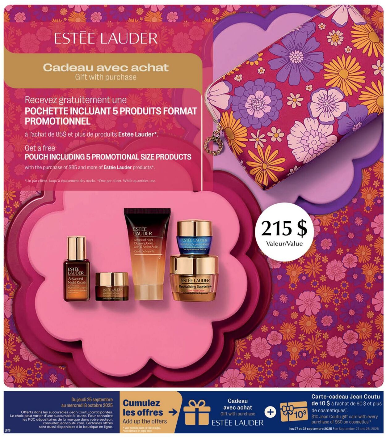 Flyer Jean Coutu 25.09.2025 - 08.10.2025