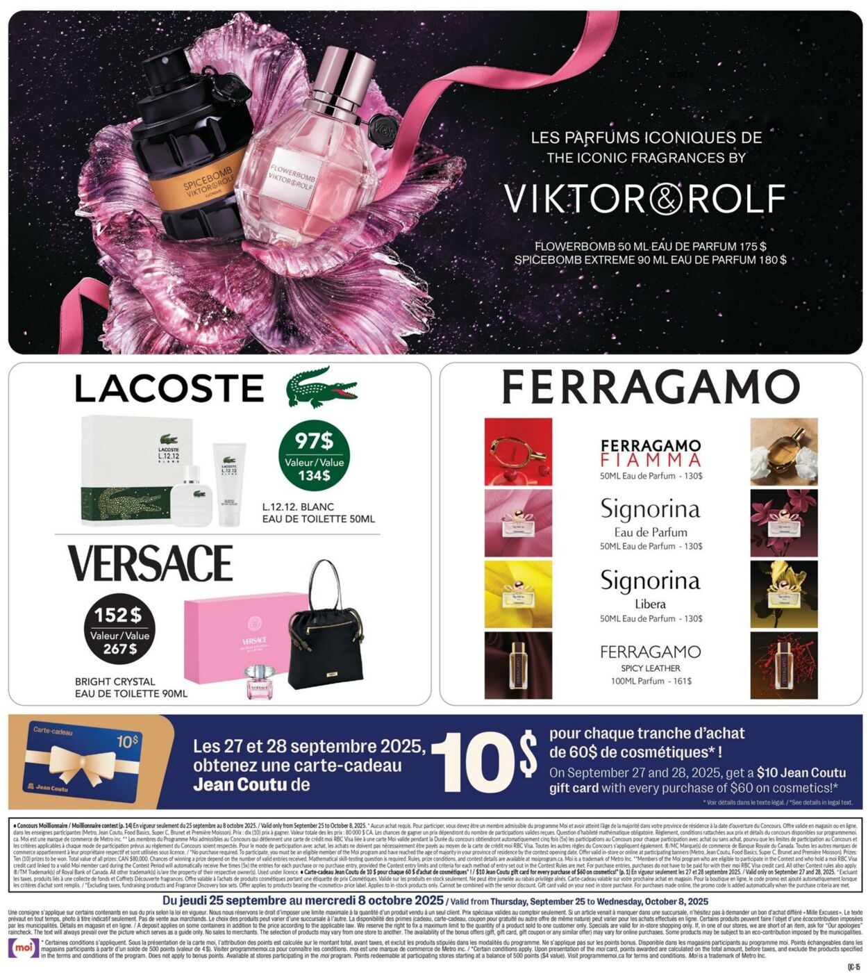 Flyer Jean Coutu 25.09.2025 - 08.10.2025