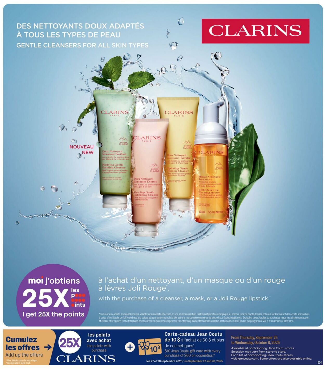 Flyer Jean Coutu 25.09.2025 - 08.10.2025