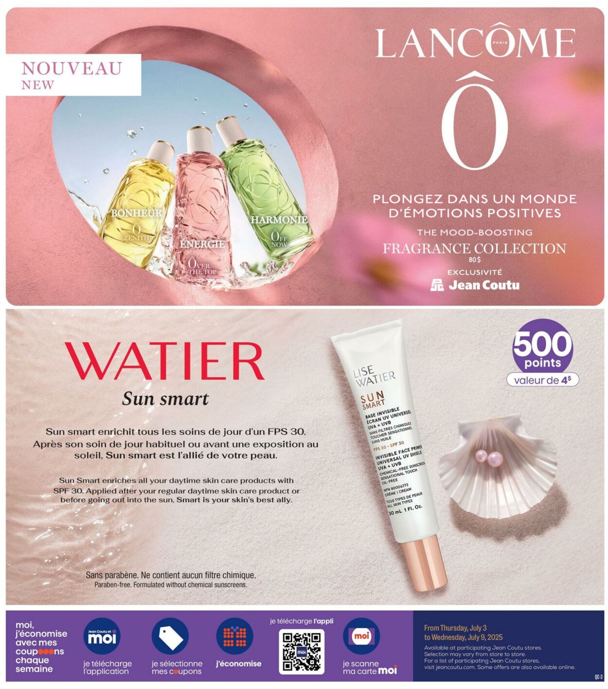 Flyer Jean Coutu 03.07.2025 - 09.07.2025