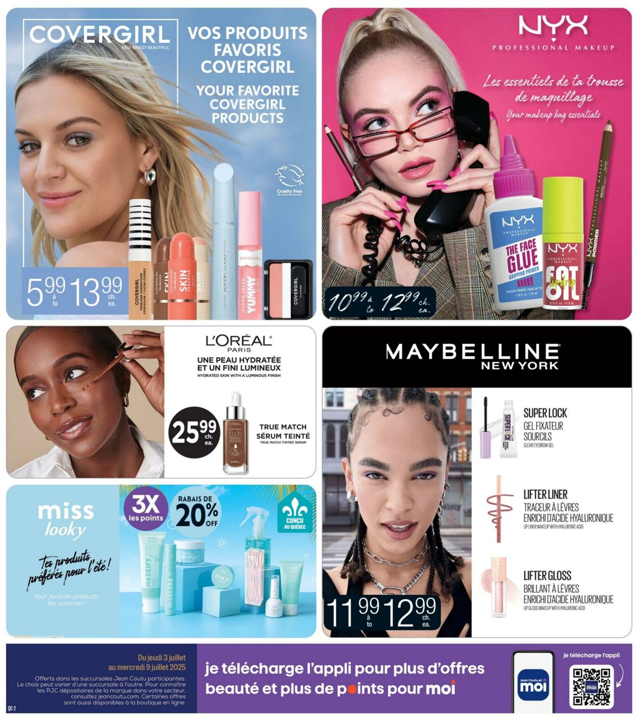 Flyer Jean Coutu 03.07.2025 - 09.07.2025
