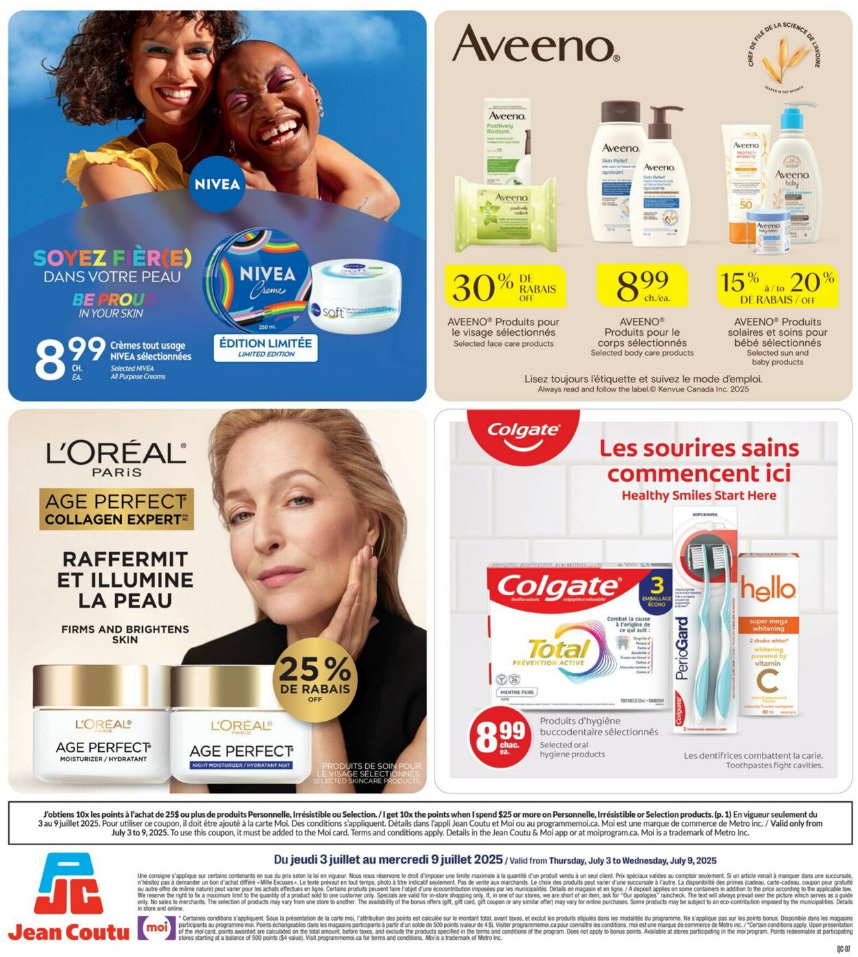 Flyer Jean Coutu 03.07.2025 - 09.07.2025