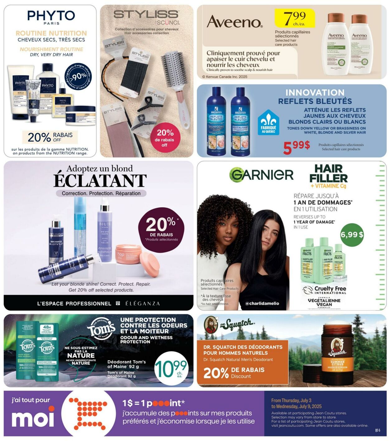 Flyer Jean Coutu 03.07.2025 - 09.07.2025