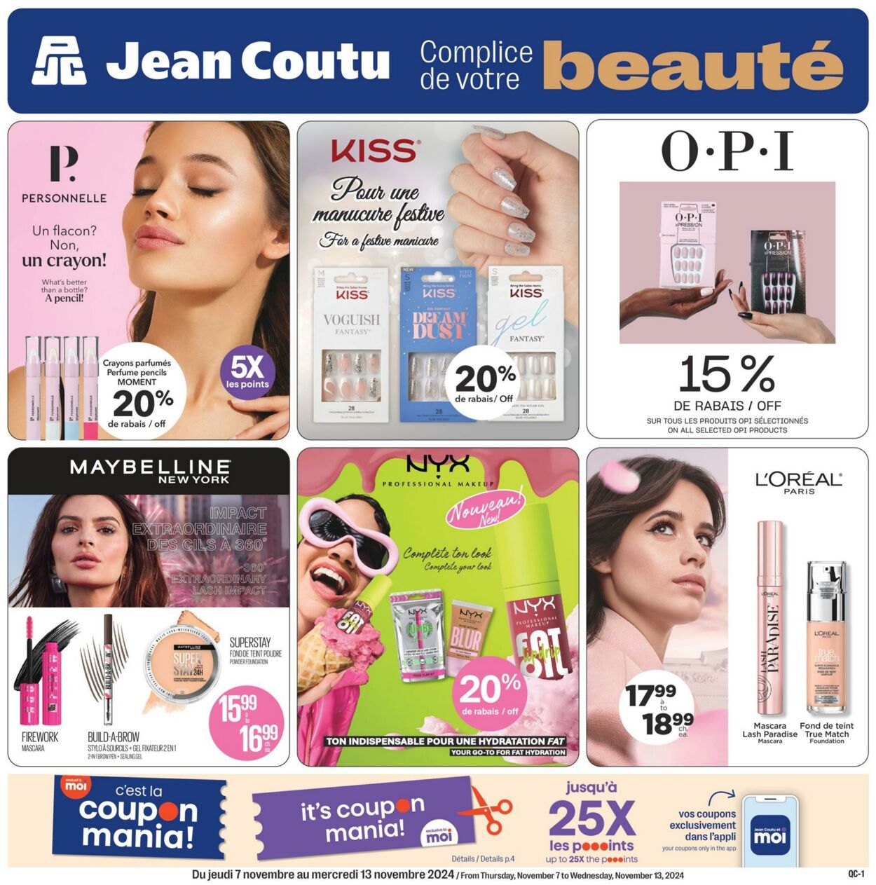 Flyer Jean Coutu 07.11.2024 - 13.11.2024