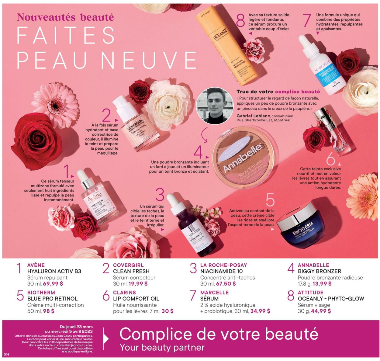 Flyer Jean Coutu 23.03.2023 - 05.04.2023