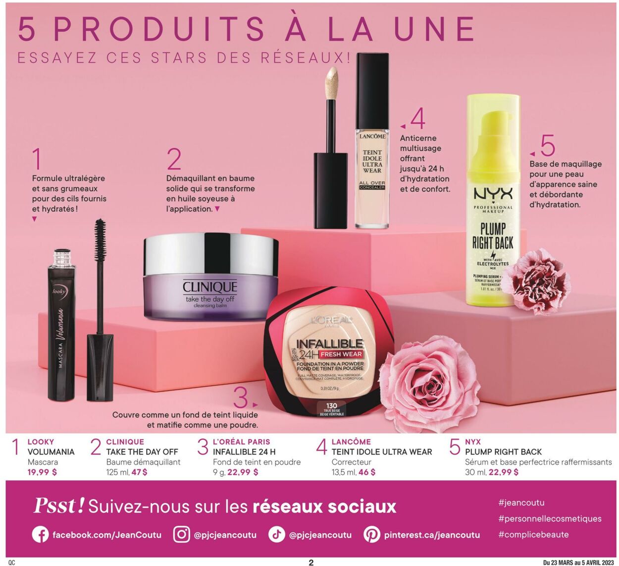 Flyer Jean Coutu 23.03.2023 - 05.04.2023