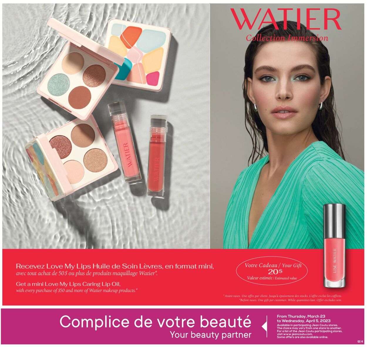 Flyer Jean Coutu 23.03.2023 - 05.04.2023