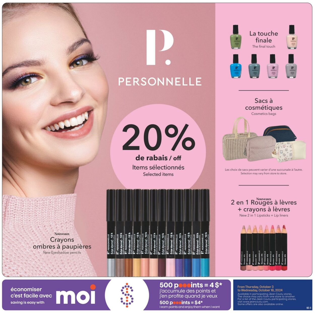 Flyer Jean Coutu 03.10.2024 - 16.10.2024