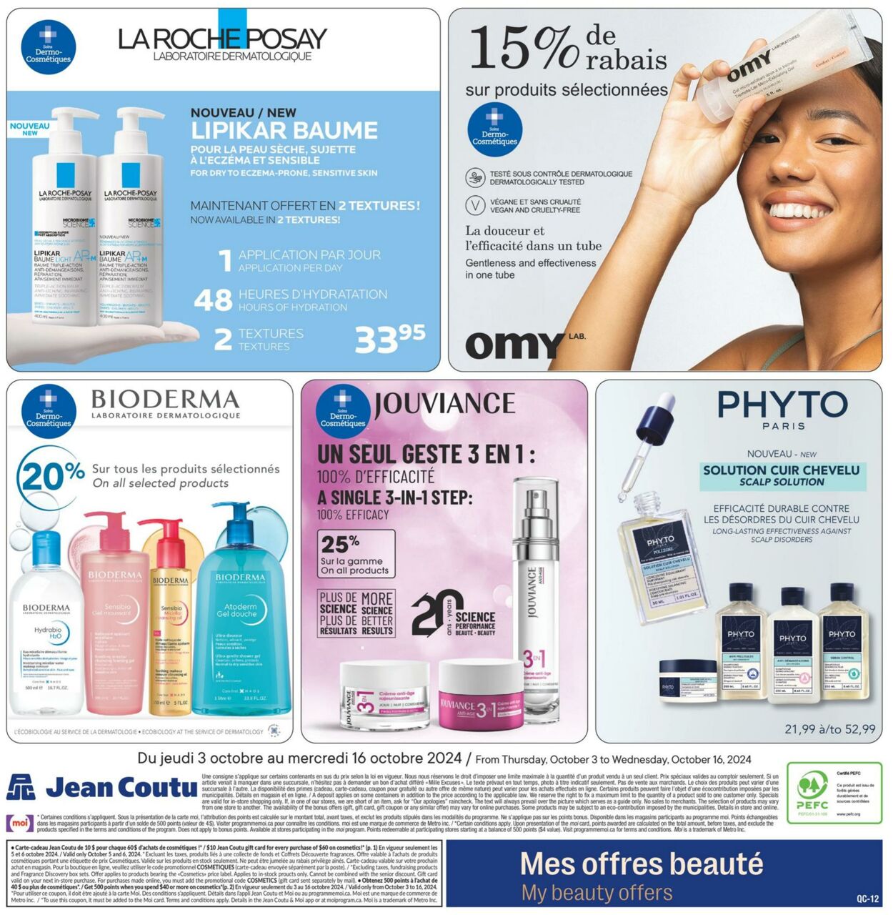 Flyer Jean Coutu 03.10.2024 - 16.10.2024