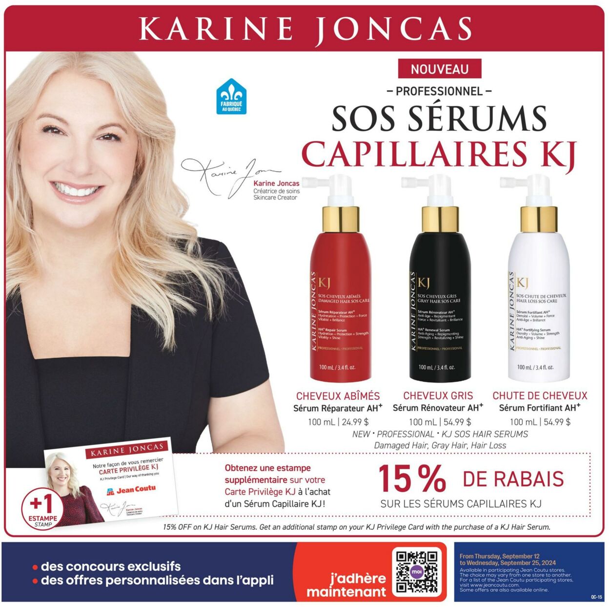 Flyer Jean Coutu 12.09.2024 - 25.09.2024