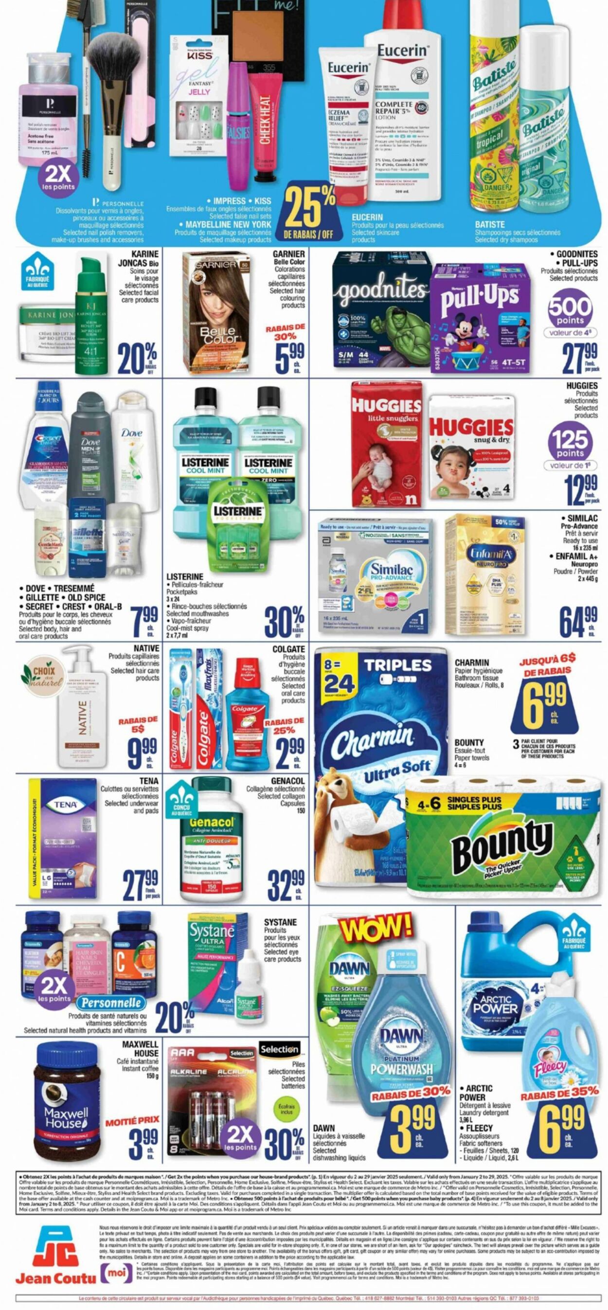 Flyer Jean Coutu 02.01.2025 - 15.01.2025