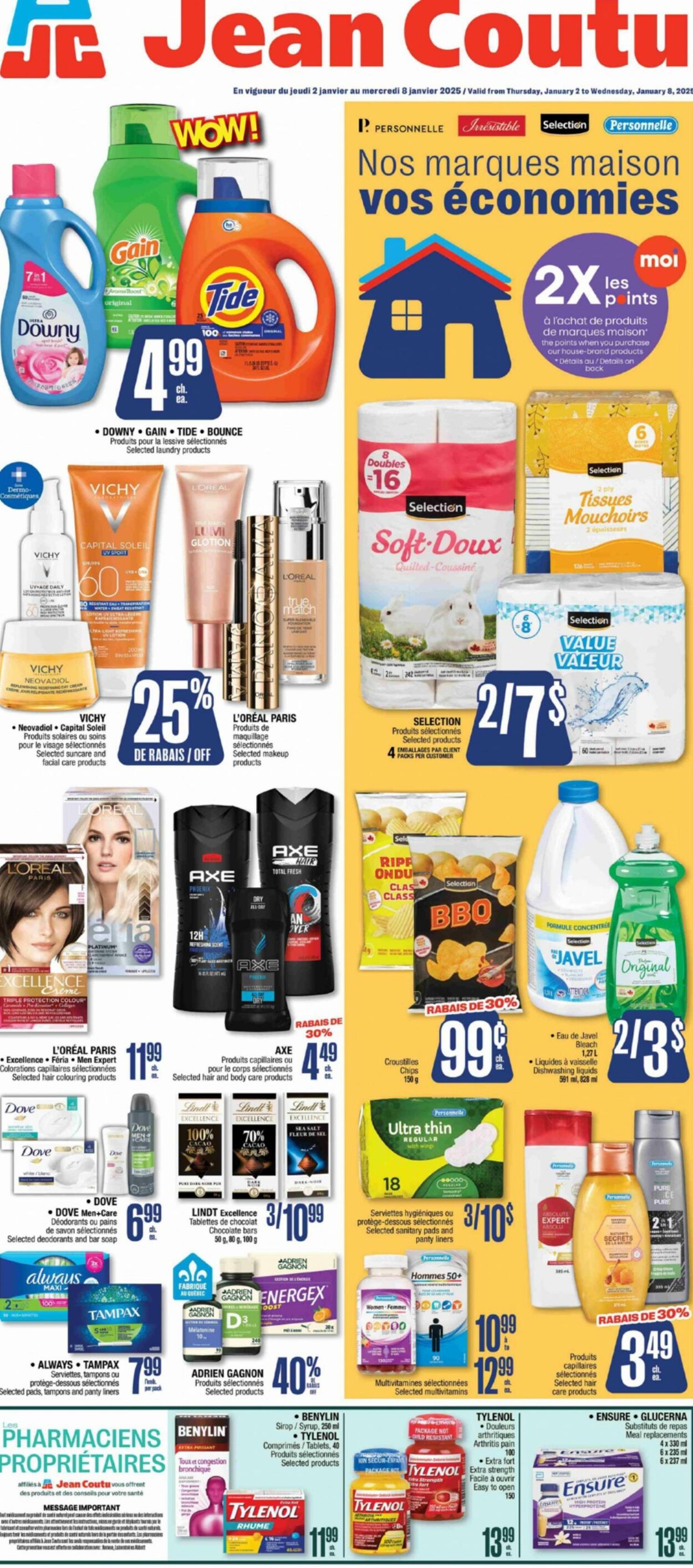 Flyer Jean Coutu 02.01.2025 - 15.01.2025