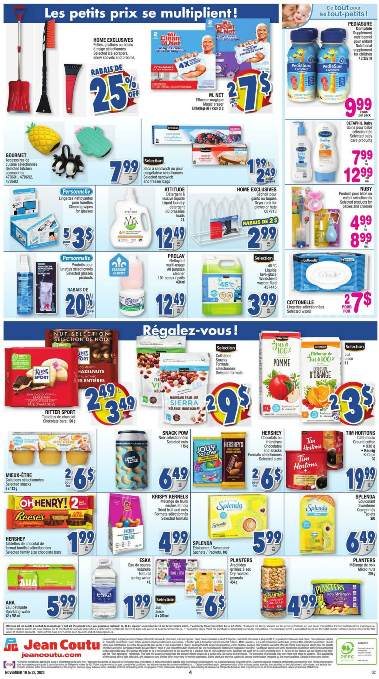 Flyer Jean Coutu 16.11.2023 - 22.11.2023