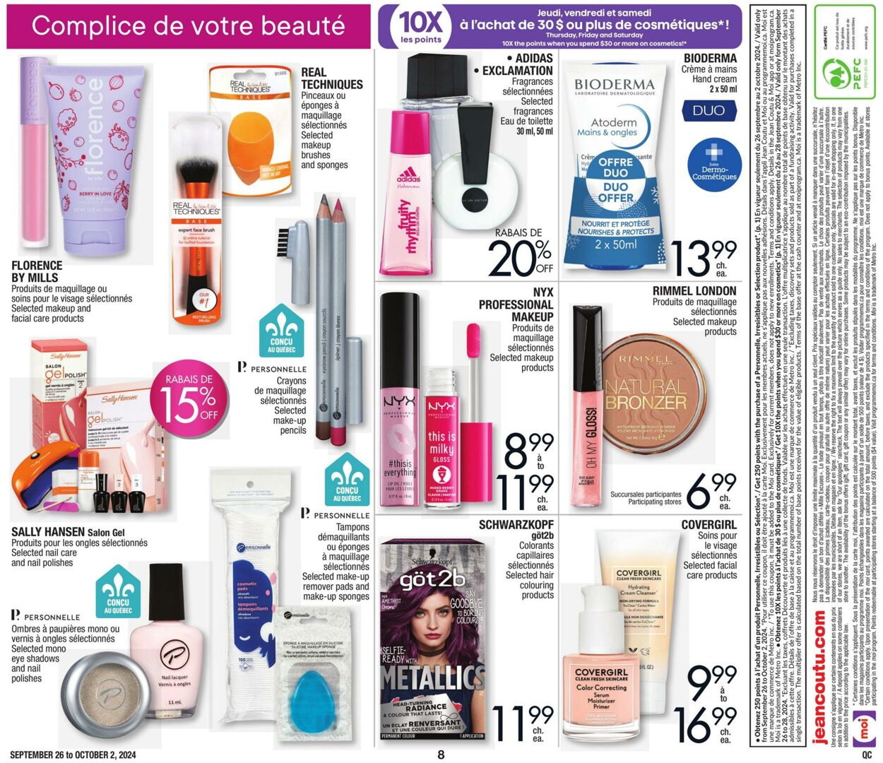 Flyer Jean Coutu 26.09.2024 - 02.10.2024