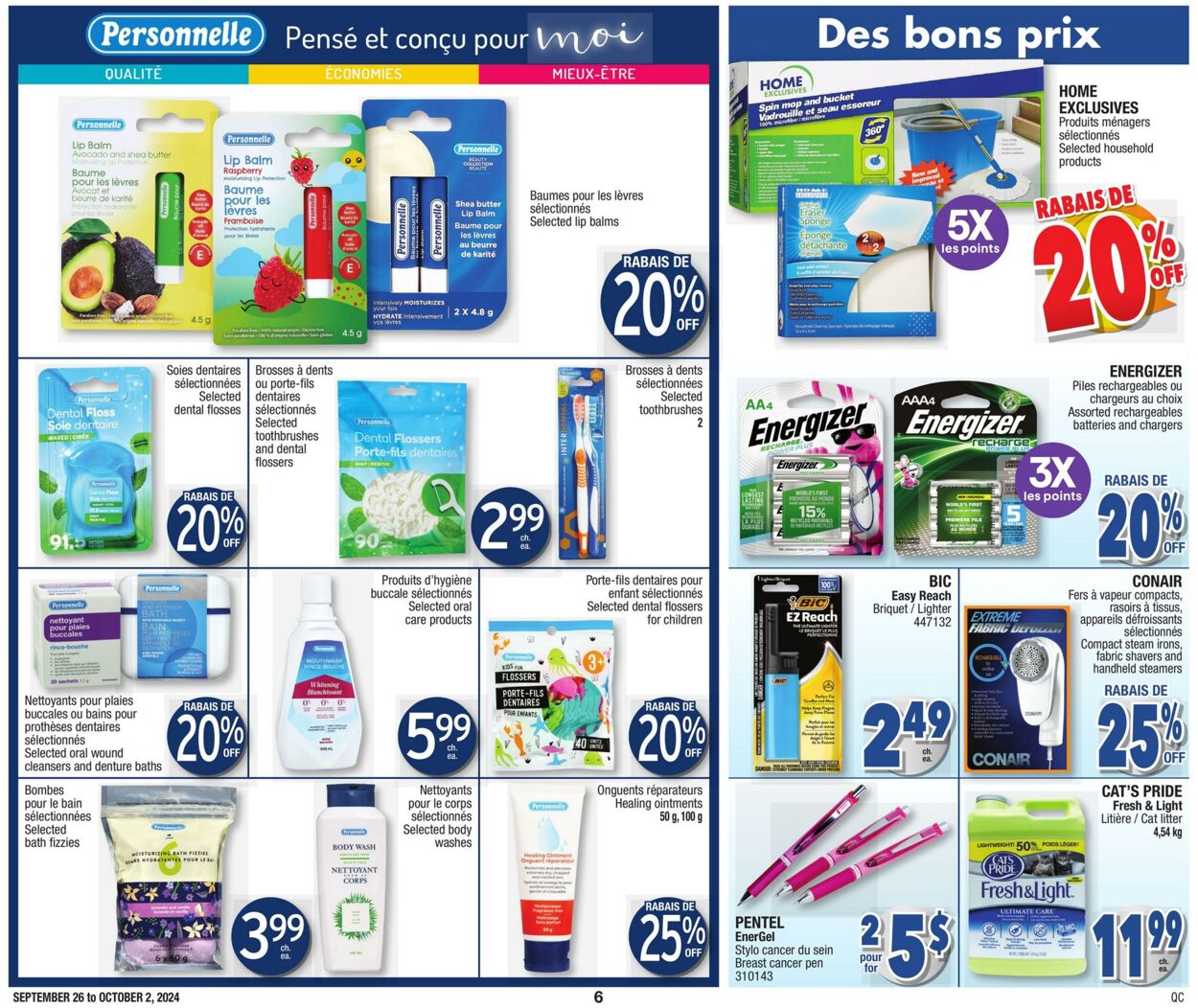 Flyer Jean Coutu 26.09.2024 - 02.10.2024