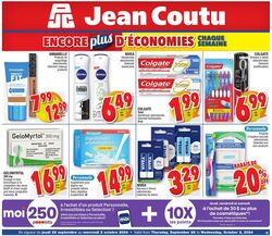 Flyer Jean Coutu 26.09.2024 - 09.10.2024