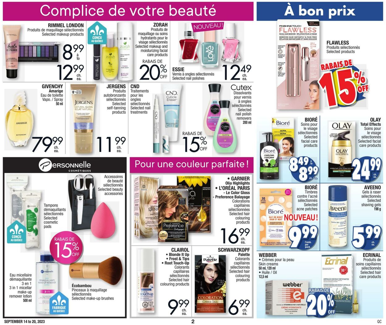 Flyer Jean Coutu 14.09.2023 - 20.09.2023