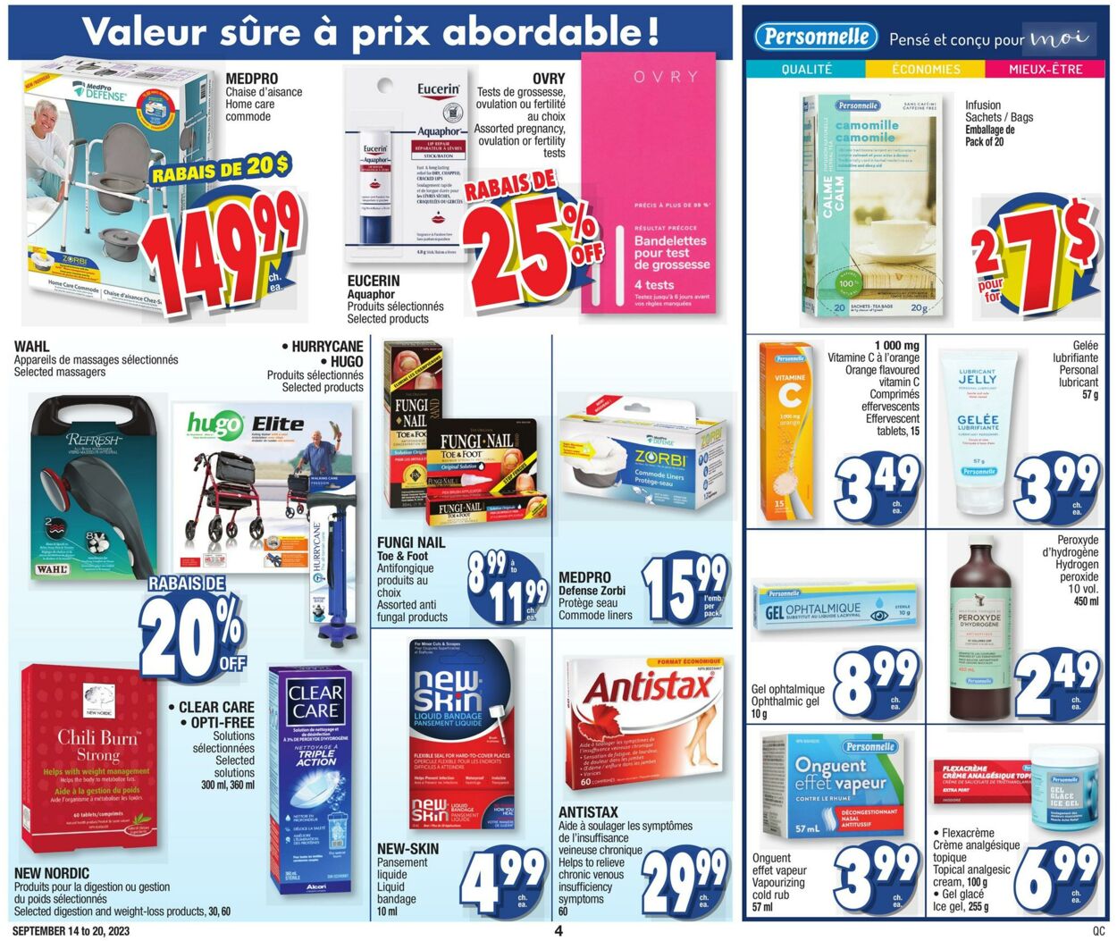 Flyer Jean Coutu 14.09.2023 - 20.09.2023