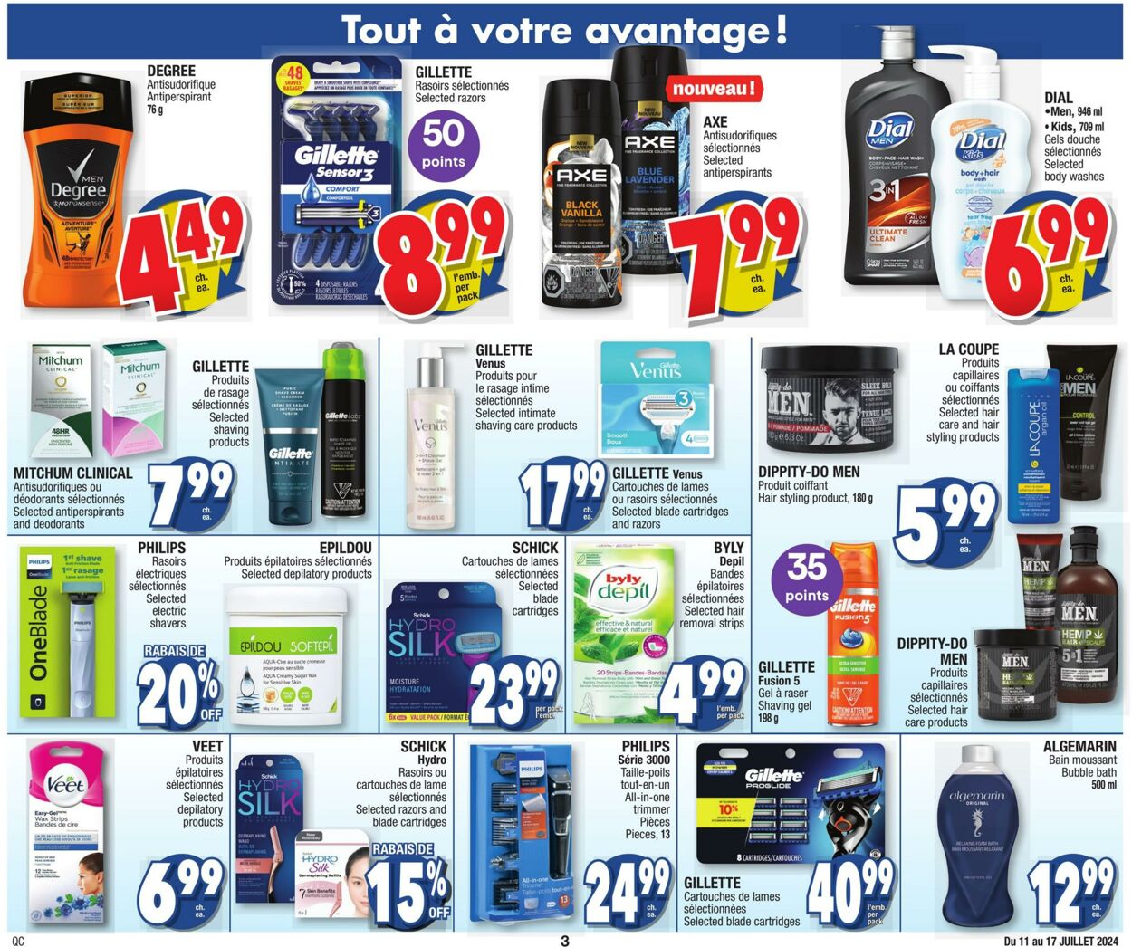 Flyer Jean Coutu 11.07.2024 - 17.07.2024