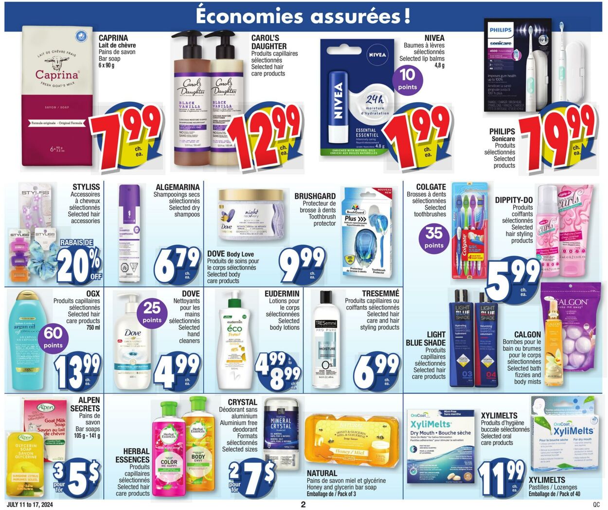 Flyer Jean Coutu 11.07.2024 - 17.07.2024