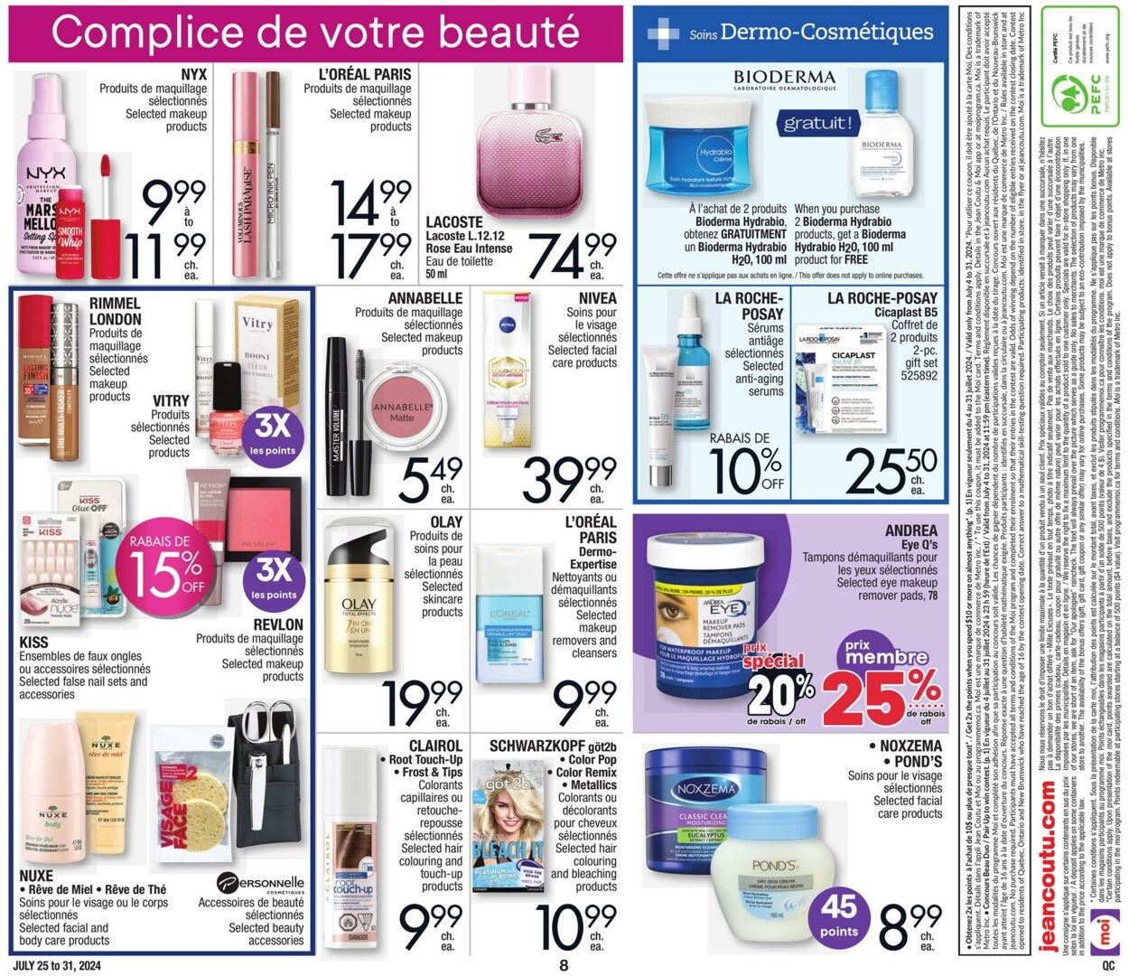 Flyer Jean Coutu 25.07.2024 - 31.07.2024